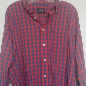 Abercrombie and Fitch Long Sleeve Button Down Shirt Size L EUC